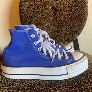 Converse Royal Blue Chuck Taylor All Star Lift Platform